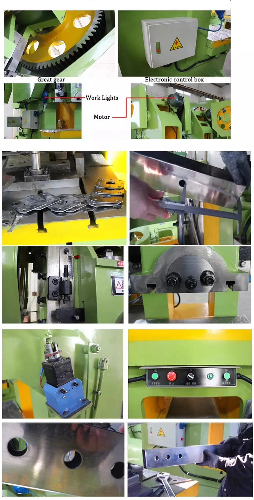 J23 Type Mechanical Power Press/ Electric Power Press/ Single Cranke Power Press /Metal Stamping/ Press Punching Machines/Machine Tools/Precision Arbor Press